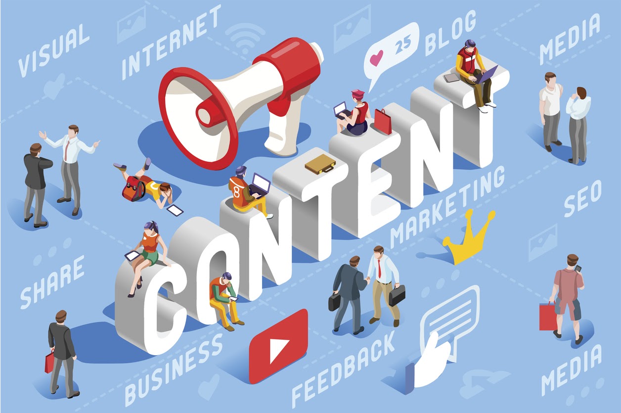 Nhân viên làm content marketing được hoạt động trong môi trường tự do sáng tạo