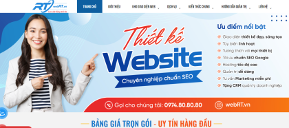 Top các công ty thiết kế website uy tín tại Việt Nam