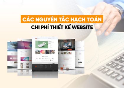 Chi phí thiết kế website hạch toán như thế nào?