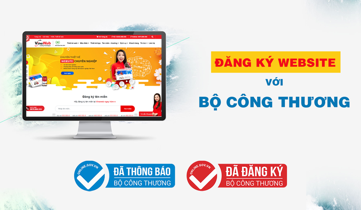 Các loại website cần đăng ký với Bộ Công Thương