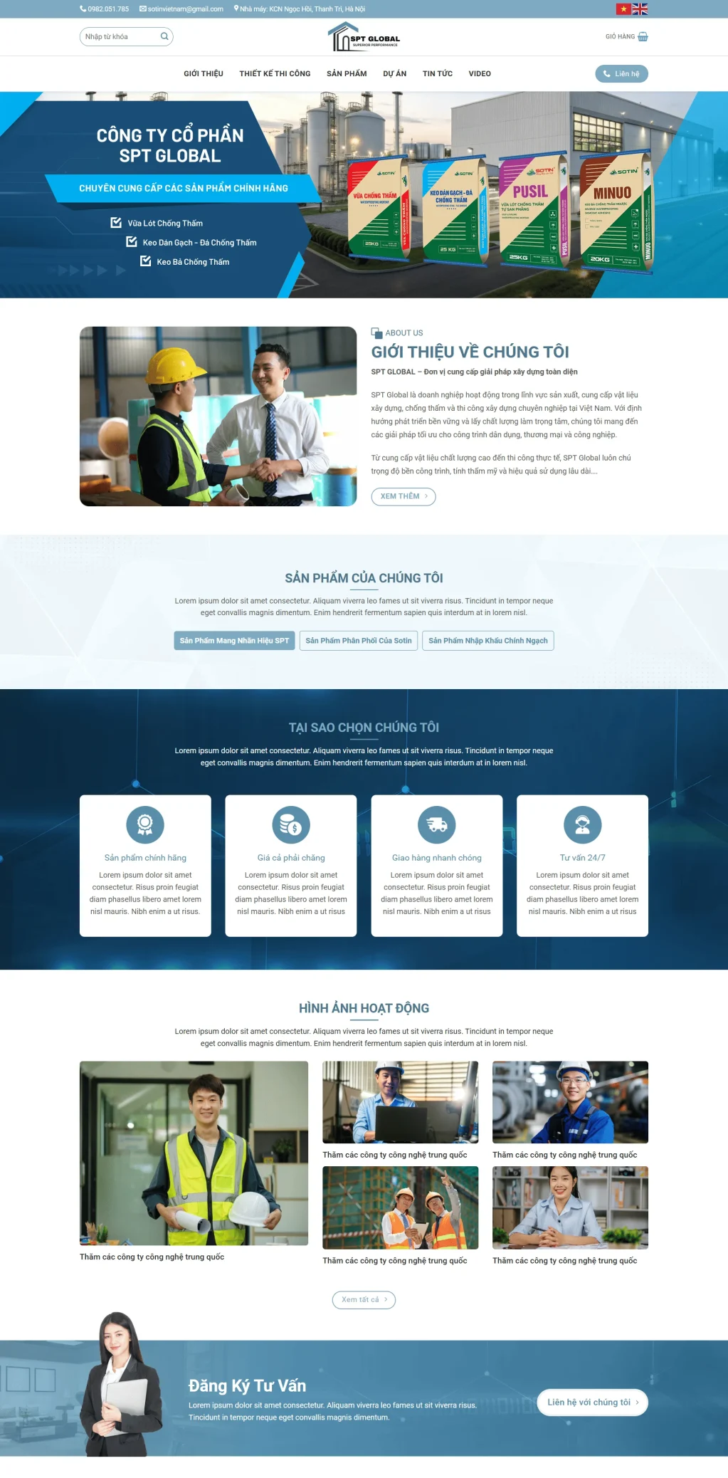 Web chống thấm