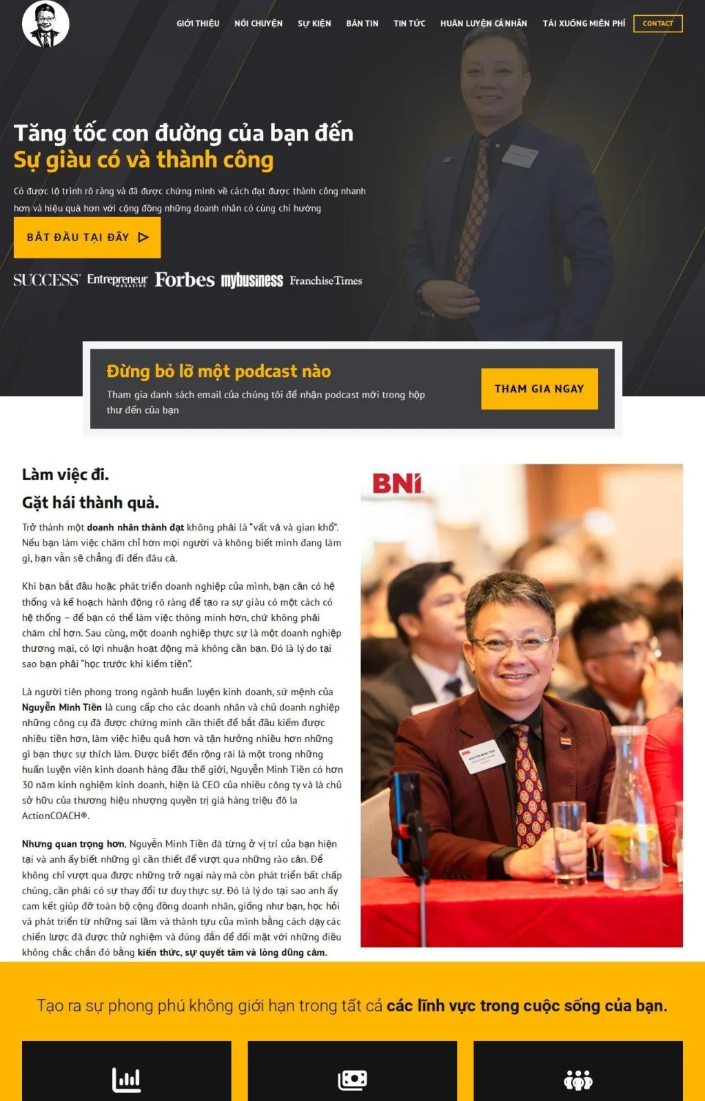 web cá nhân