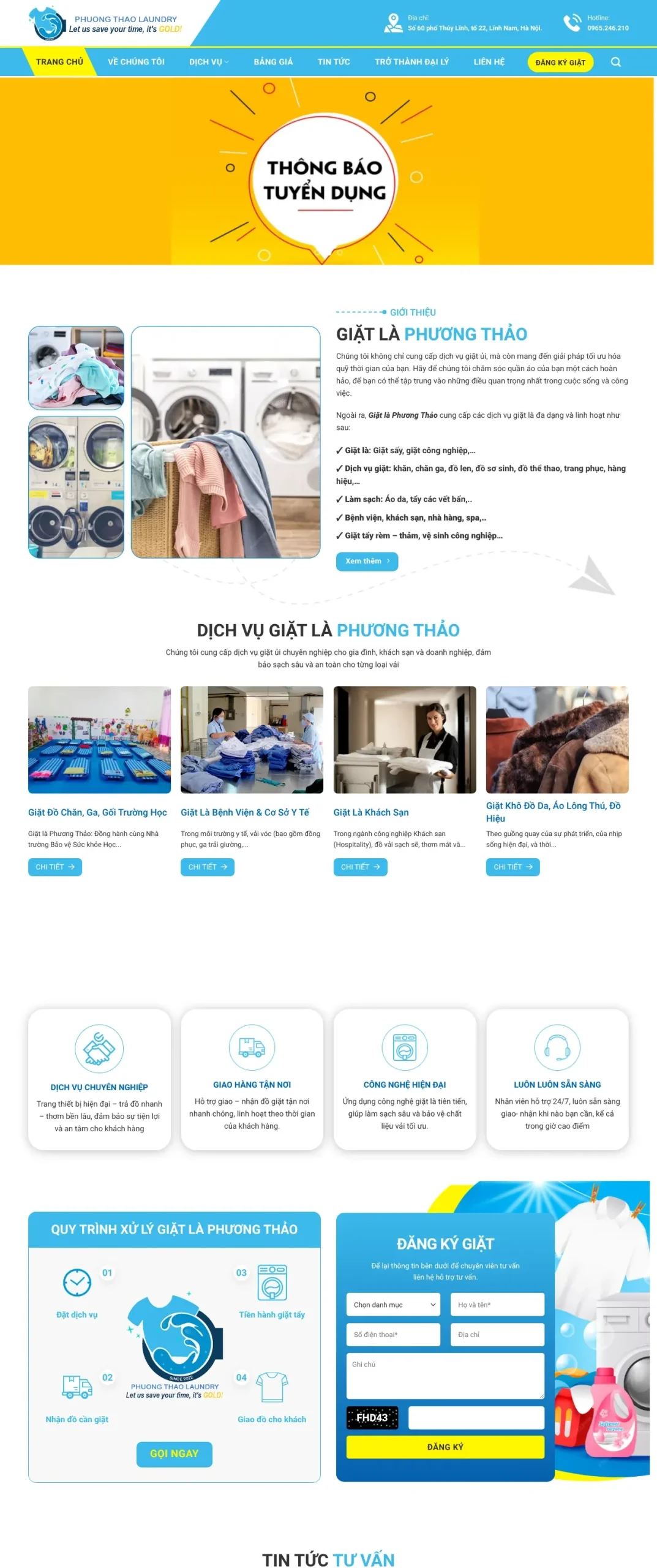 web giặt là